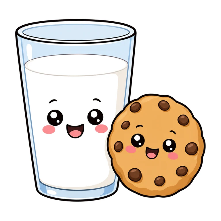 Milk and cookies
