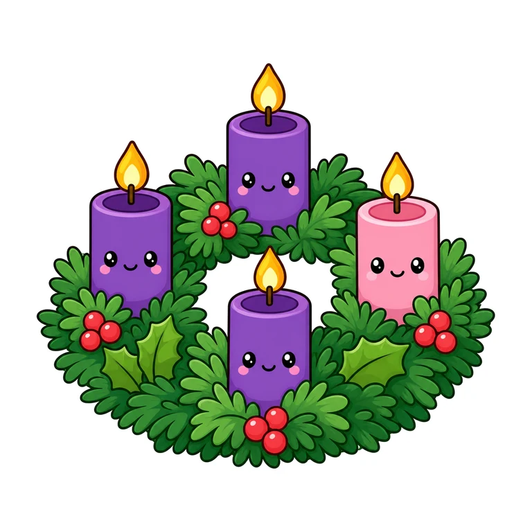 Advent wreath