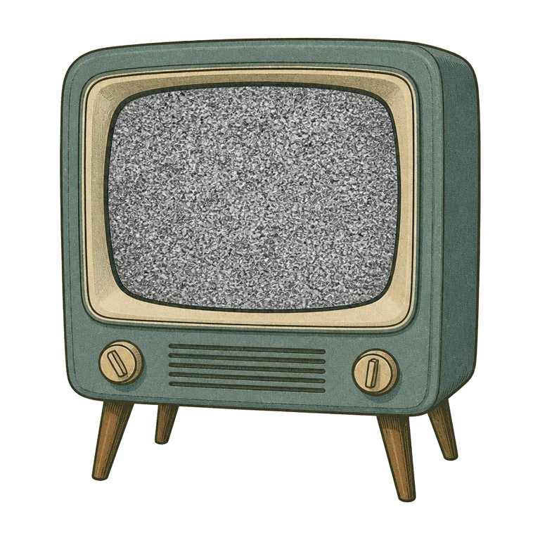 Static on TV