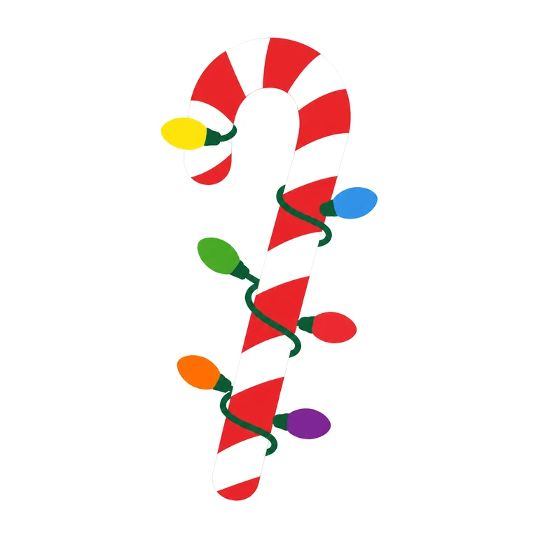 Candy cane lights
