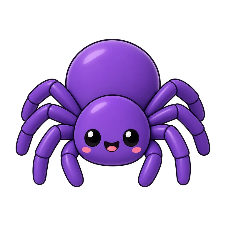Plastic spider