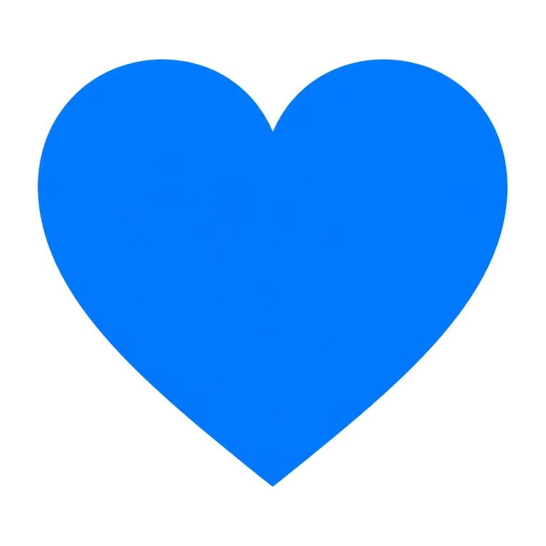 blue heart