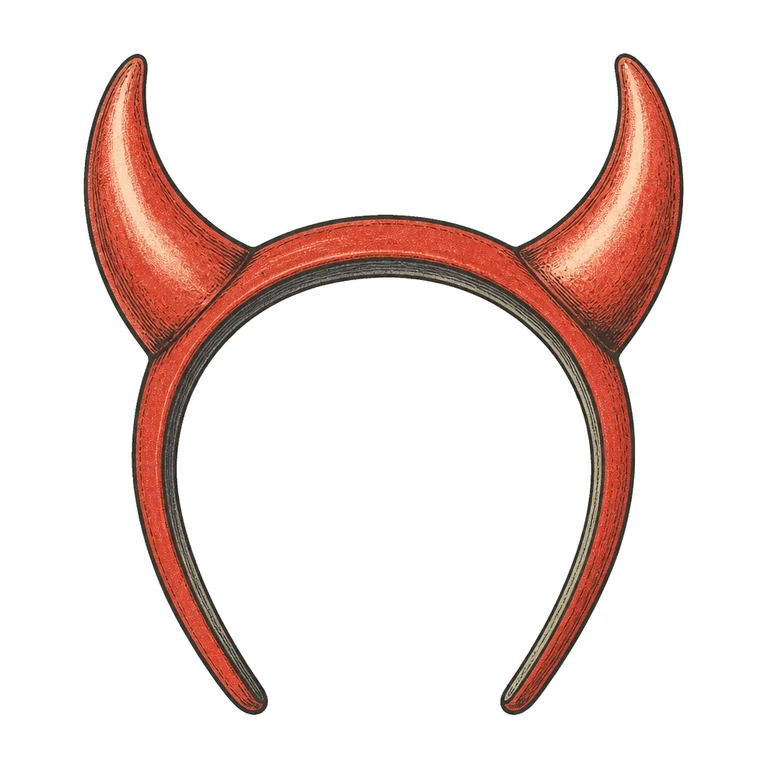 Devil horns