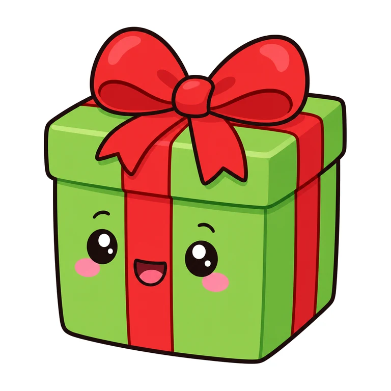 Wrapped present