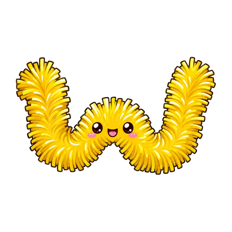 Tinsel garland