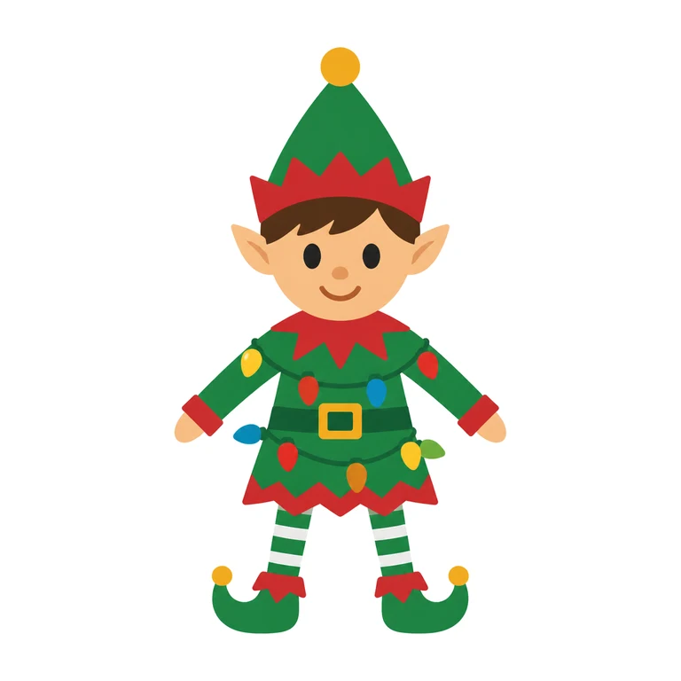 Light-up elves