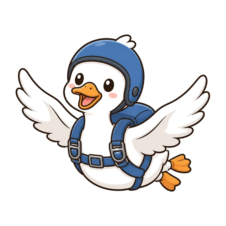 Goes skydiving
