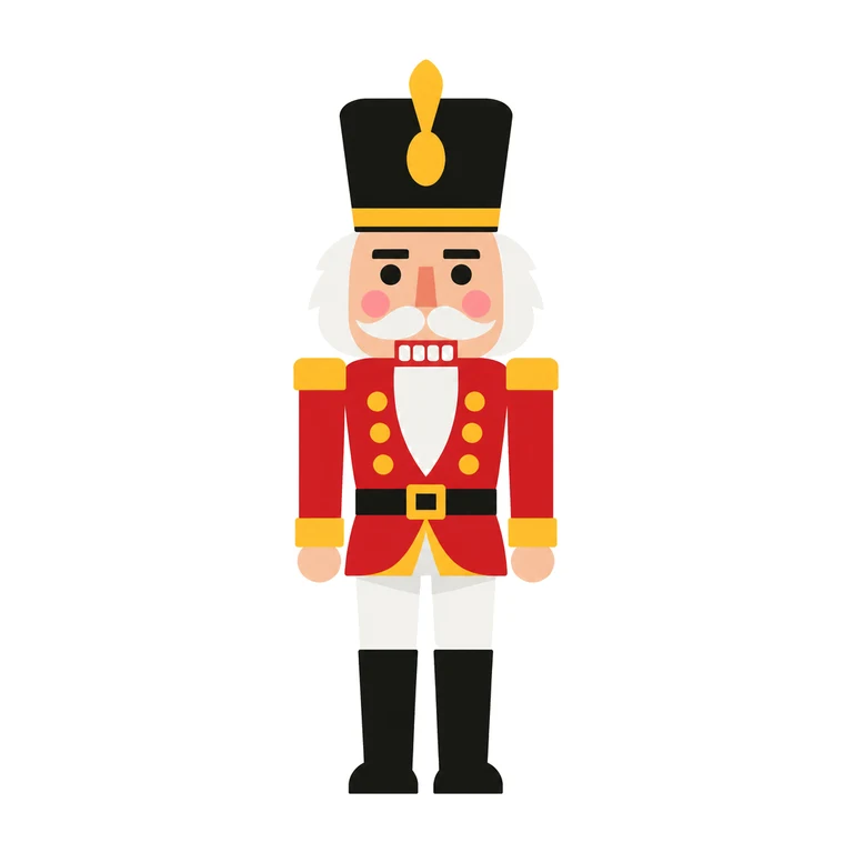 Lit nutcracker