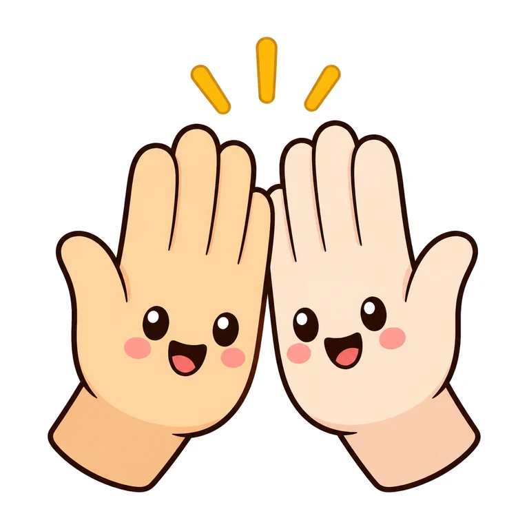 High five