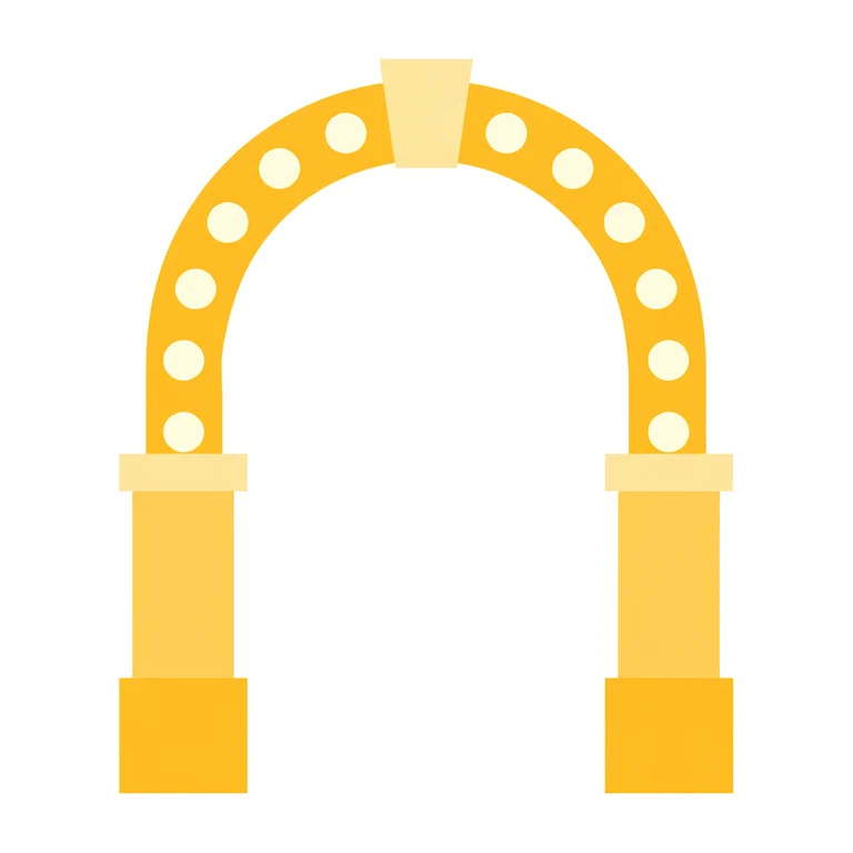 Illuminated arch