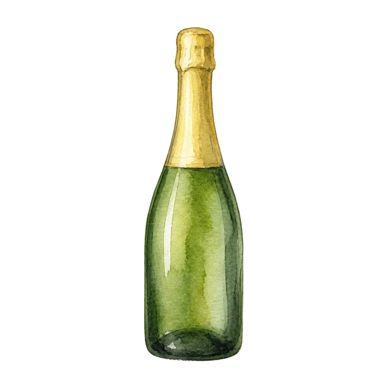 Champagne bottle