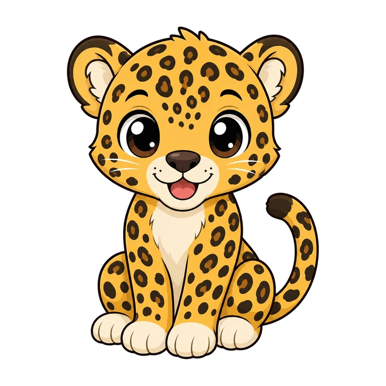 Baby leopard