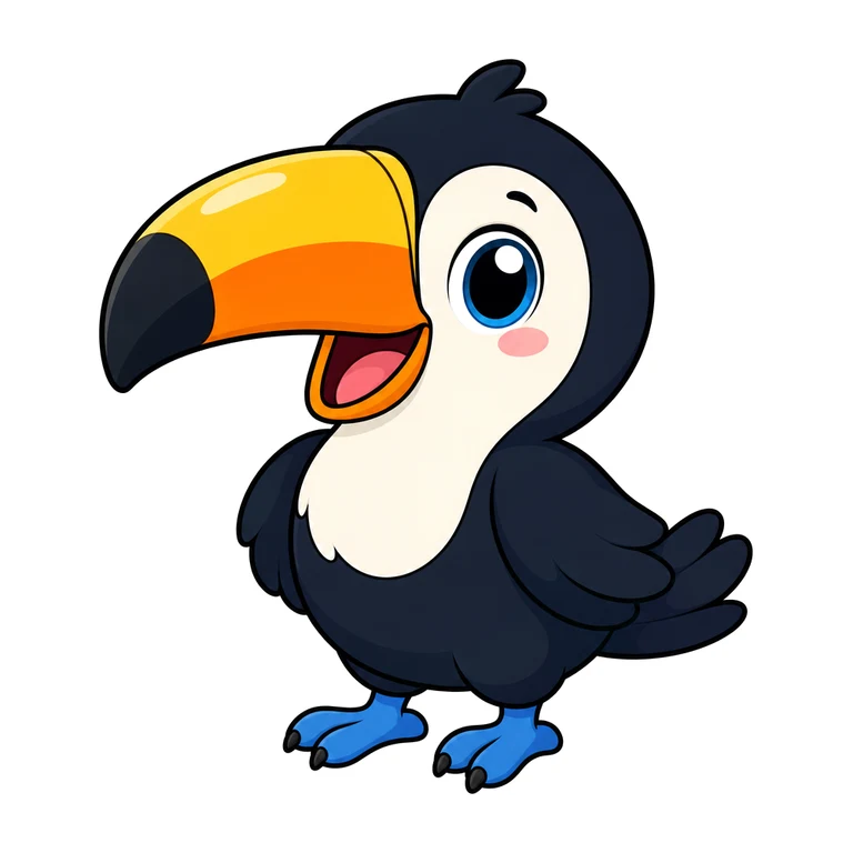 Baby toucan