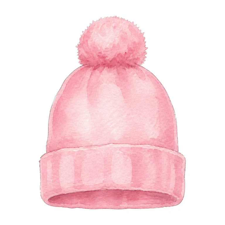 Pom-pom hat