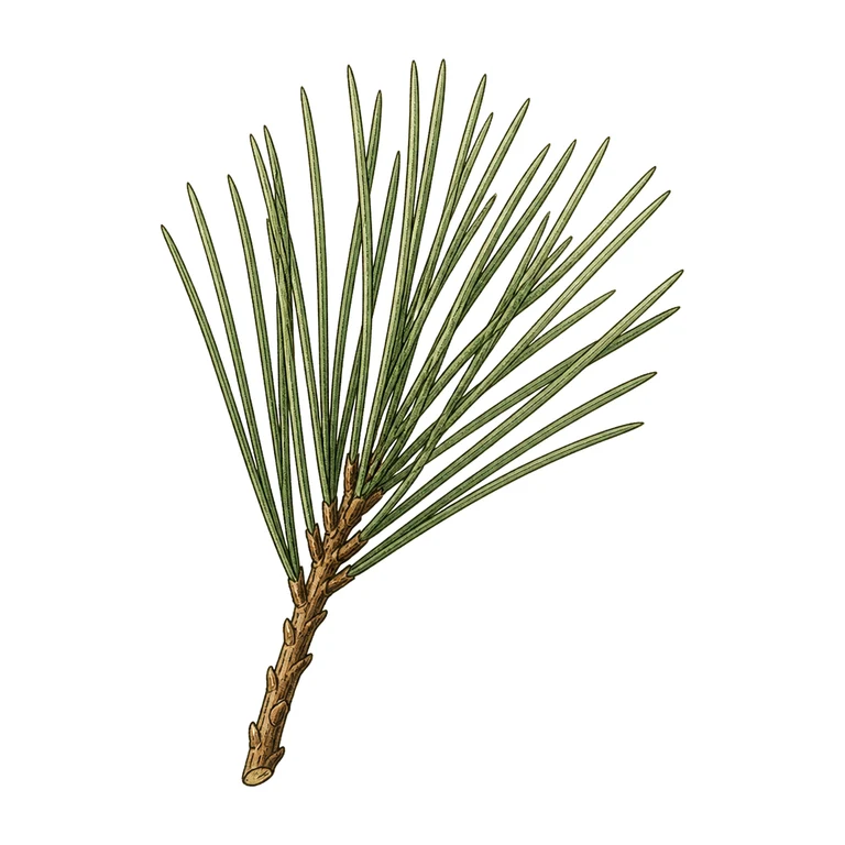 Pine needles