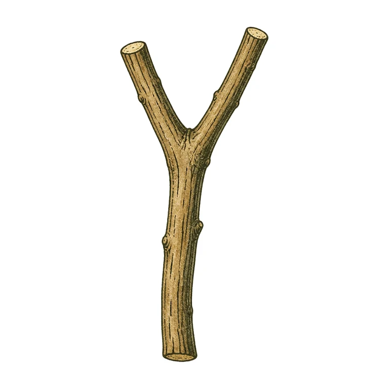 Forked stick