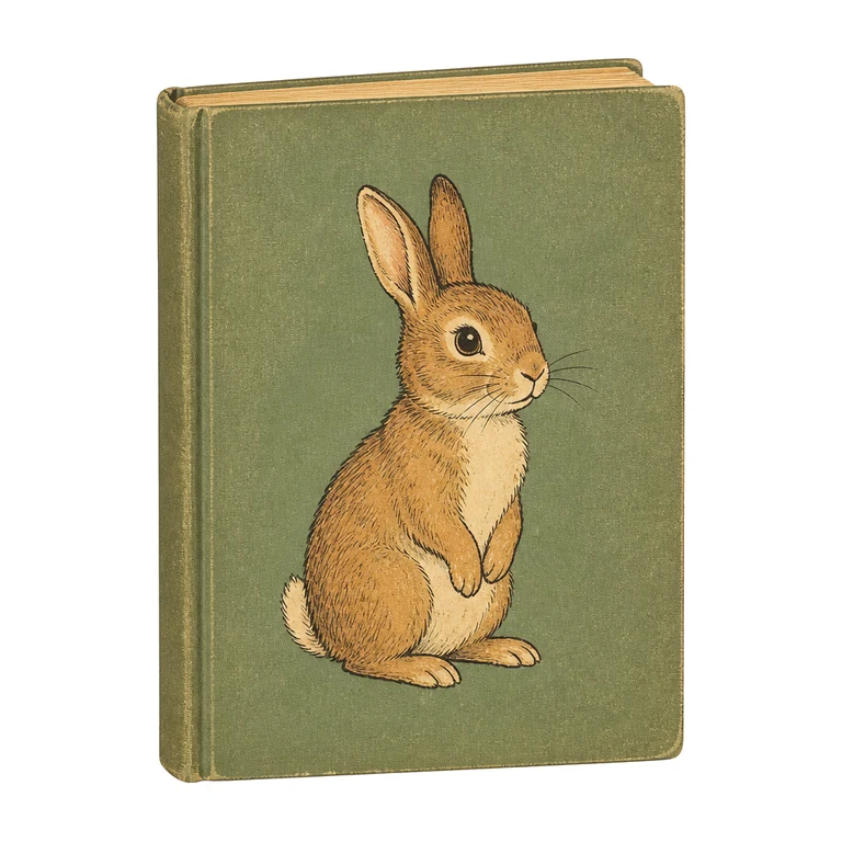 A book with an animal on the cover