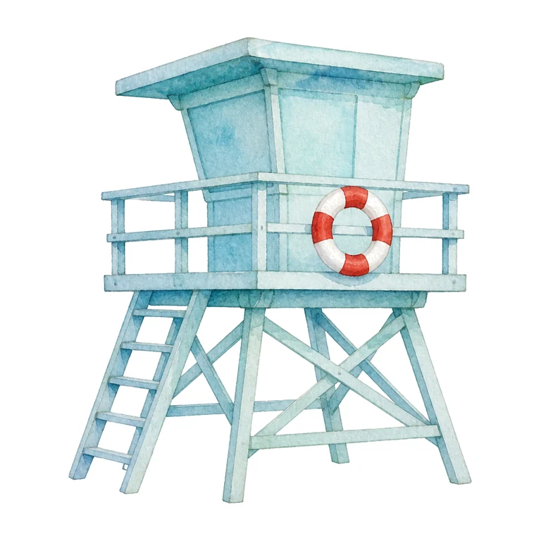 Lifeguard tower