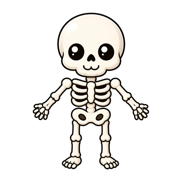Skeleton decoration