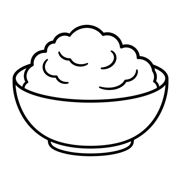 mashed potatoes