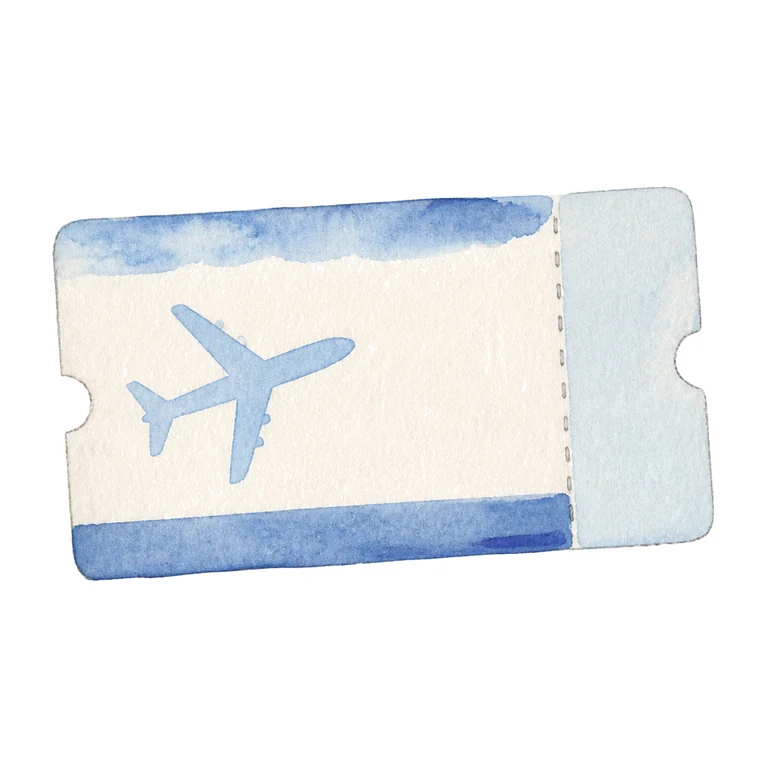 Airplane ticket