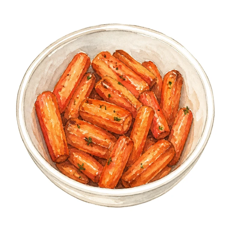 Roasted carrots