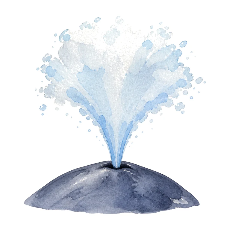 Whale spout