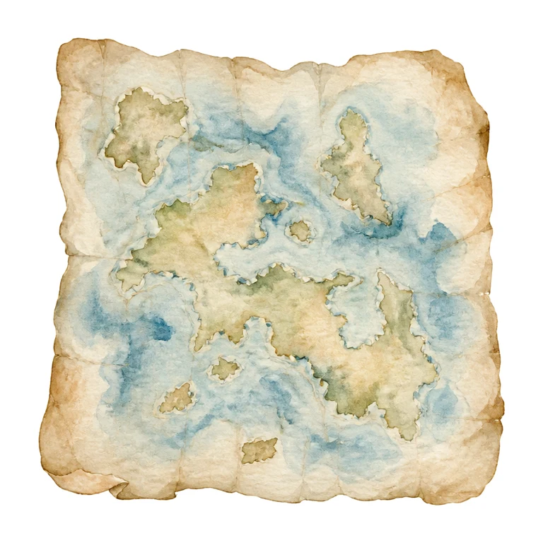 Ship's map