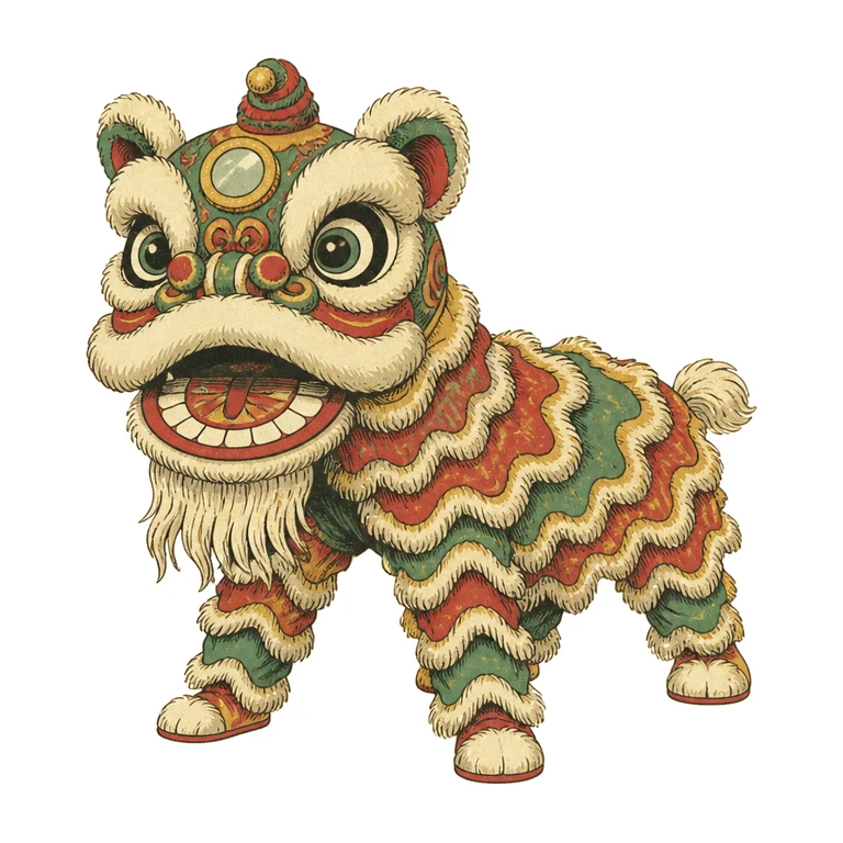 Lion dance