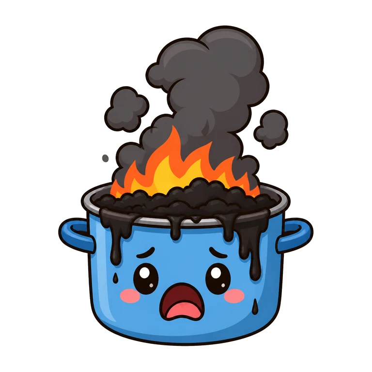 Cooking disaster