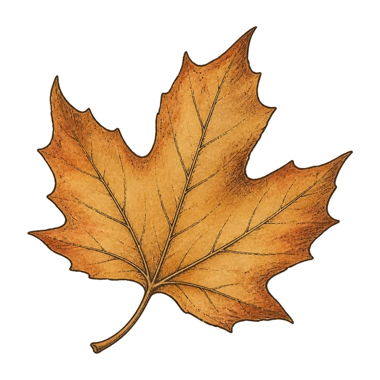 Fallen leaf