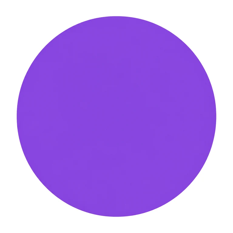 purple circle
