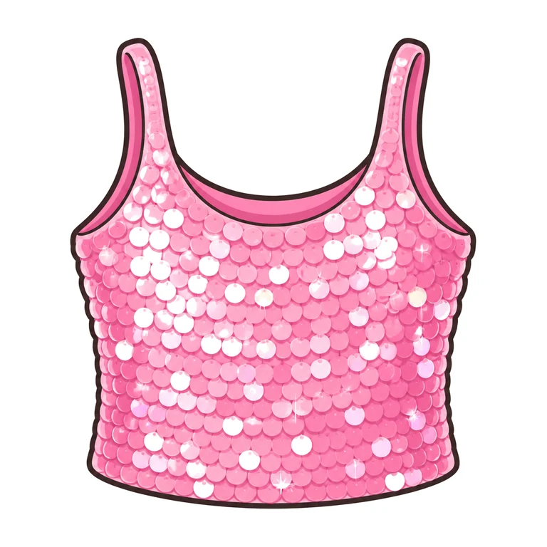 Sequin top