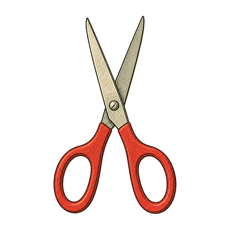 Red paper cutting