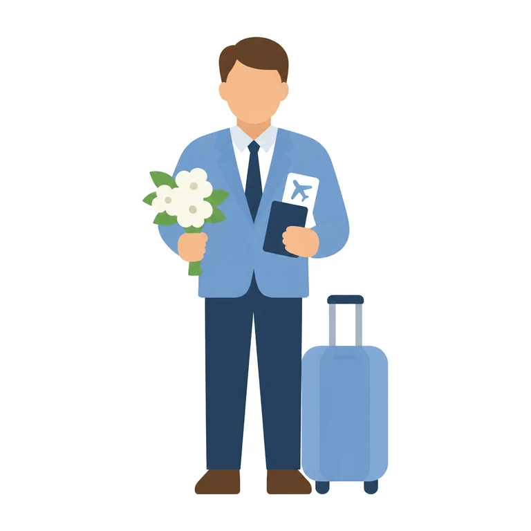 Guest who has been to a wedding abroad