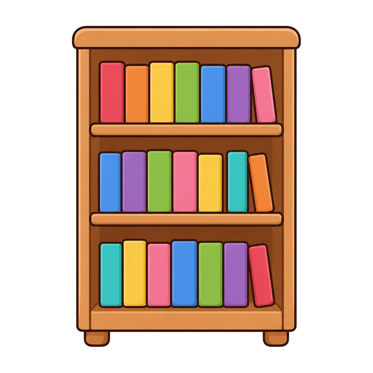 Bookshelf background