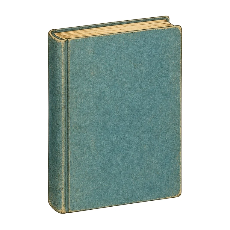 A book from a library sale