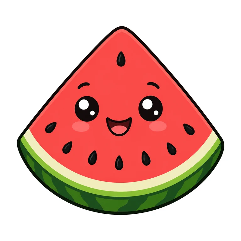 Watermelon slice