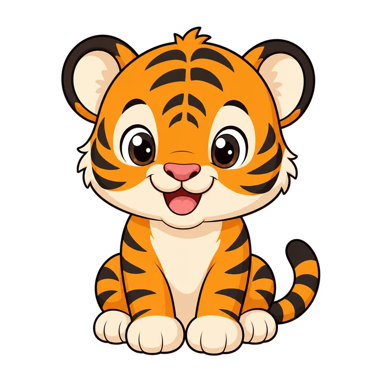 Baby tiger