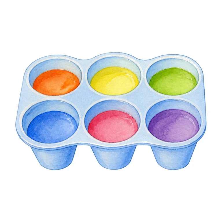 Egg dye cups