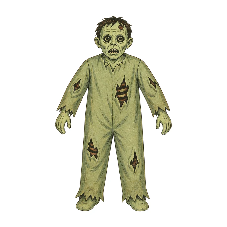 Zombie costume