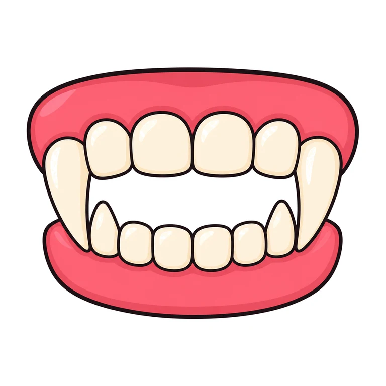 Vampire fangs