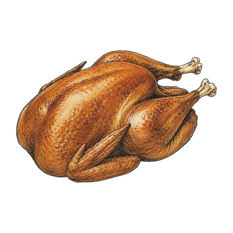 Roast turkey