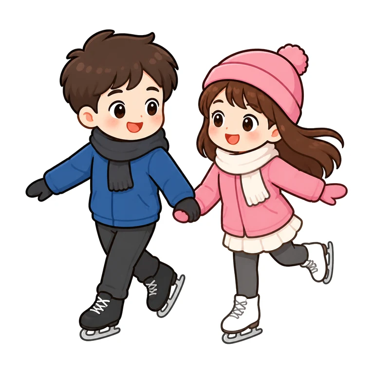 Ice skating date