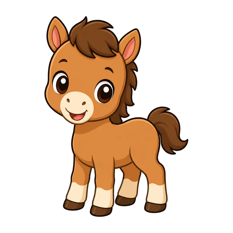 Baby horse (foal)