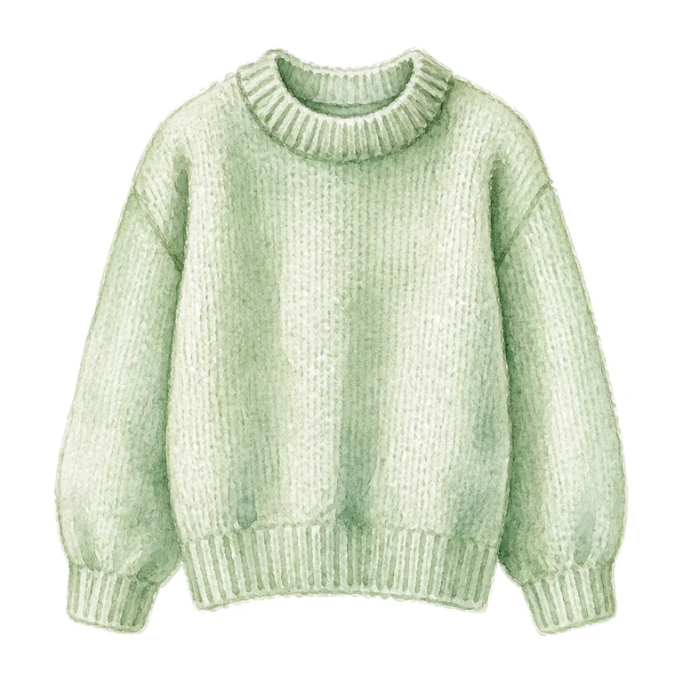 Knitted sweater