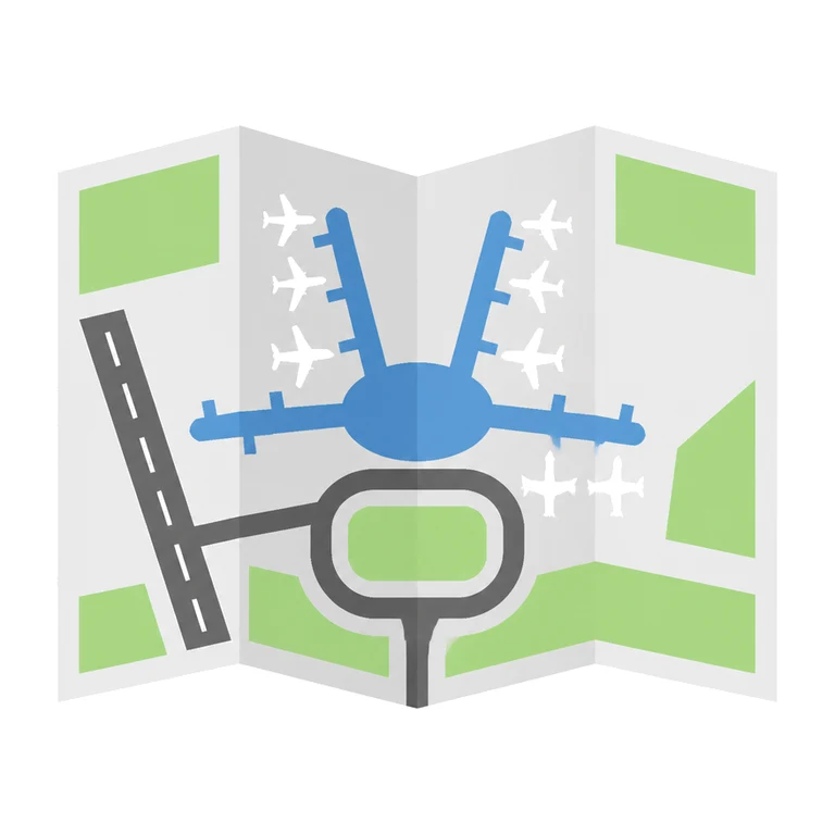 Airport map