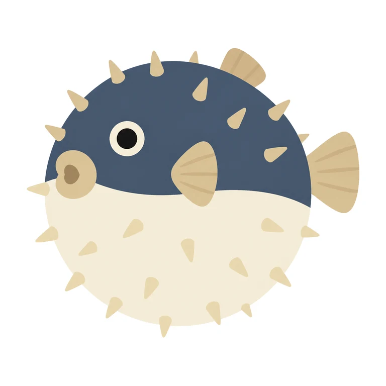 Giant balloon fish