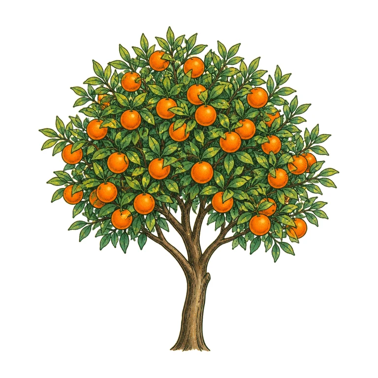 Tangerine tree