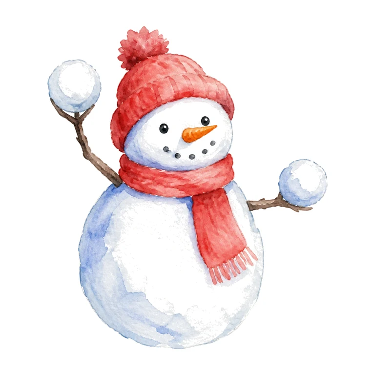 Snowball fight